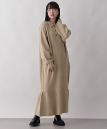 LOWRYS FARM | ニットティアードワンピース　162127(ワンピース)