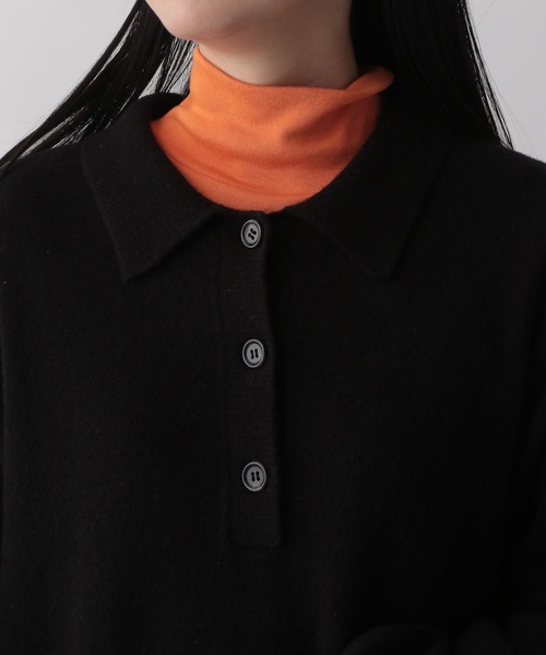 LOWRYS FARM（ローリーズファーム）の「ニットティアードワンピース　162127（ワンピース・レディース・ブラック/アイボリー/ブラウン・FREE）」の8枚目の写真