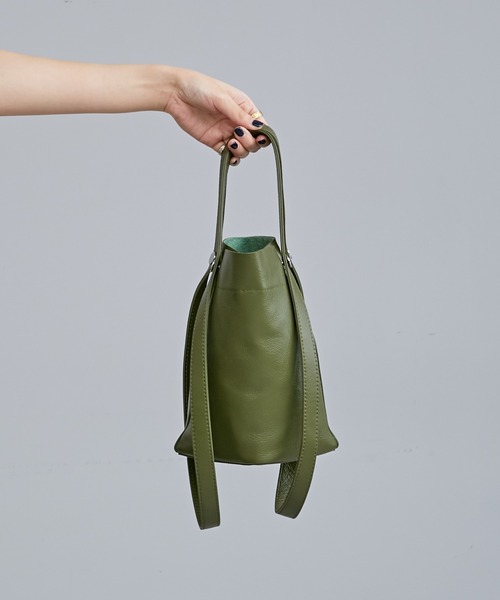 Pal collection（パルコレクション）の「ひし形2wayハンドルトート（トートバッグ・レディース・カーキ/アイボリー/ブラウン・FREE）」の18枚目の写真