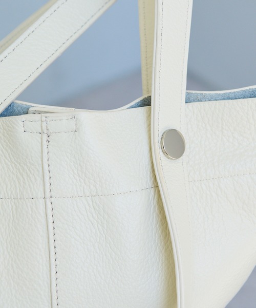 Pal collection（パルコレクション）の「ひし形2wayハンドルトート（トートバッグ・レディース・カーキ/アイボリー/ブラウン・FREE）」の10枚目の写真