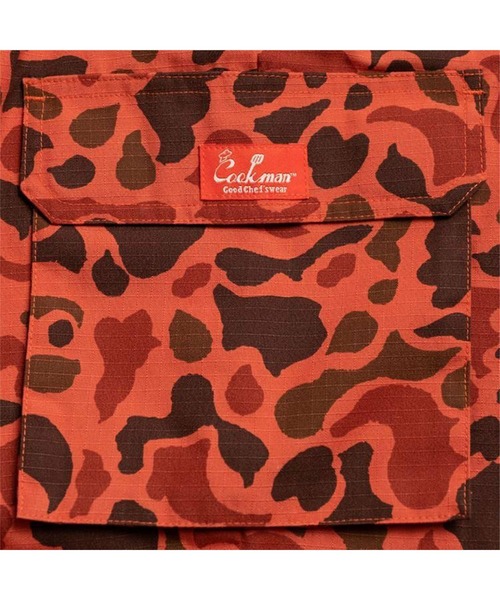 COOKMAN(クックマン)の「COOKMAN CHEF CARGO PANTS「RIPSTOP」/ DUCK HUNTER CAMO RED(カーゴパンツ・メンズ・カモフラージュ・S/M/L/XL)」の8枚目の写真