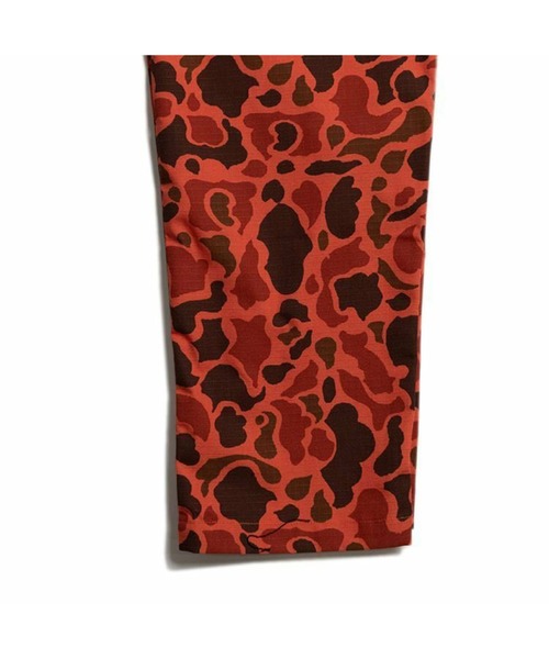 COOKMAN(クックマン)の「COOKMAN CHEF CARGO PANTS「RIPSTOP」/ DUCK HUNTER CAMO RED(カーゴパンツ・メンズ・カモフラージュ・S/M/L/XL)」の3枚目の写真