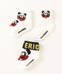 PANDA MINI BABY 3Pソックス