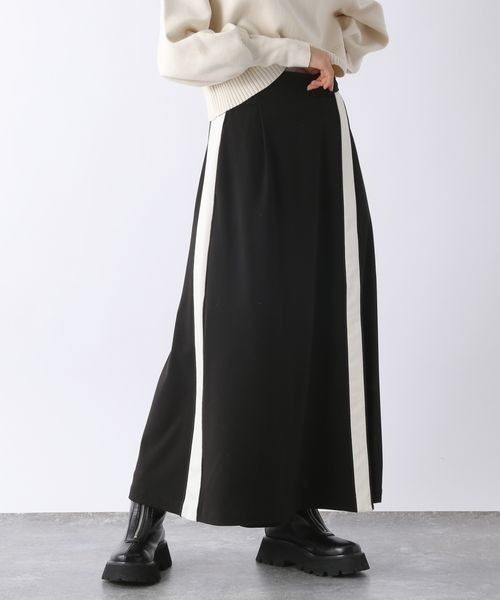 ひろ出品 JEANASIS（ジーナシス）の「ラインラップスカート/174599