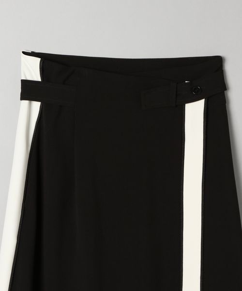 PRADA 巻スカート black JEANASIS（ジーナシス）の「ラインラップスカート/174599（スカート