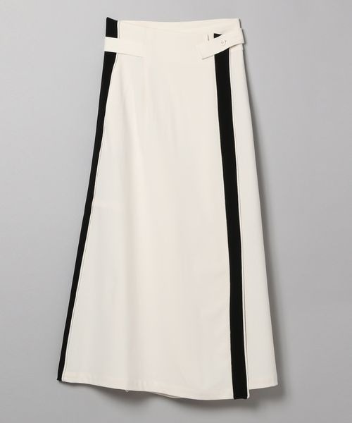 ホワイト ラップスカート フリーサイズ ホワイト ラップスカート フリーサイズ