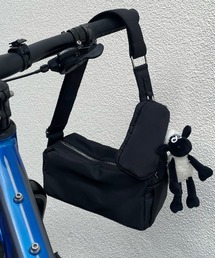 wee9s（ウィークス）の「OBENTOU BAG / ミニポーチ付きスクエアバッグ（ショルダーバッグ）」