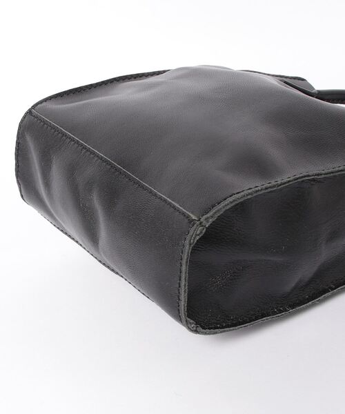 MAKE UP（メイクアップ）の「MAKE UP 山羊革 レザー ミニショルダー（ショルダーバッグ・レディース・グレー/ブラック/ベージュ・FREE）」の14枚目の写真