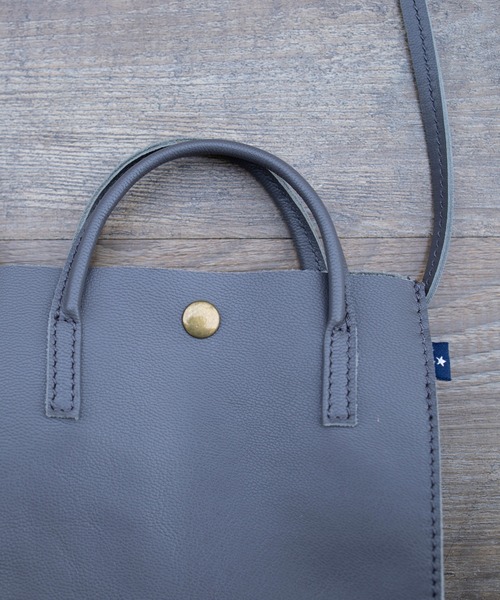  MAKE UP（メイクアップ）の「MAKE UP 山羊革 レザー ミニショルダー（ショルダーバッグ・レディース・グレー/ブラック/ベージュ・FREE）」の12枚目の写真