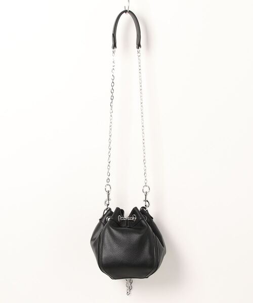 Vivienne Westwood(ヴィヴィアンウエストウッド)の「43020016-S000D-PFSMALL BUCKET BAG(ショルダーバッグ・レディース・ベージュ/ブラック・FREE)」の3枚目の写真