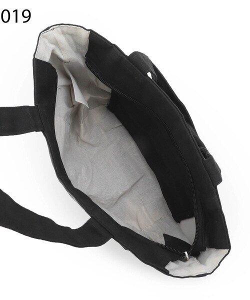 one'sterrace(ワンズテラス)の「◆アニマル ポケット付プチトート 猫(トートバッグ・レディース・ナチュラル/ブラック・99)」の8枚目の写真