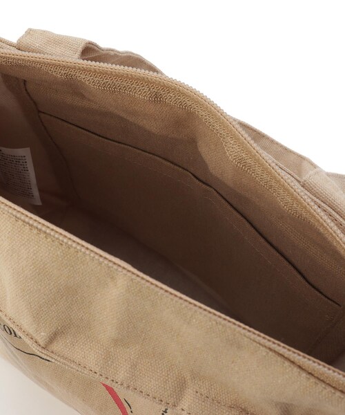 one'sterrace(ワンズテラス)の「◆アニマル ポケット付プチトート 猫(トートバッグ・レディース・ナチュラル/ブラック・99)」の10枚目の写真