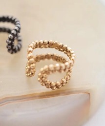 CUT STEEL ring