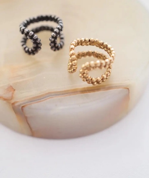 ADER(アデル)の「CUT STEEL ring(リング・レディース・ゴールド・フリー)」の3枚目の写真