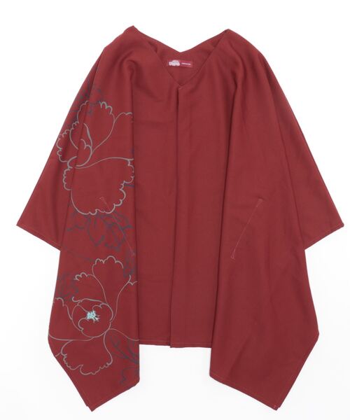 カヤ（カヤ）の「【カヤ】寒牡丹トップス（その他トップス・レディース・ネイビー/レッド系その他/スミクロ・FREE）」の5枚目の写真