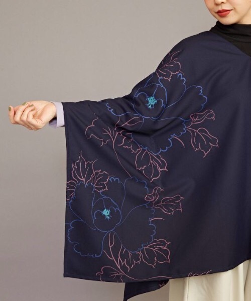 カヤ（カヤ）の「【カヤ】寒牡丹トップス（その他トップス・レディース・ネイビー/レッド系その他/スミクロ・FREE）」の8枚目の写真