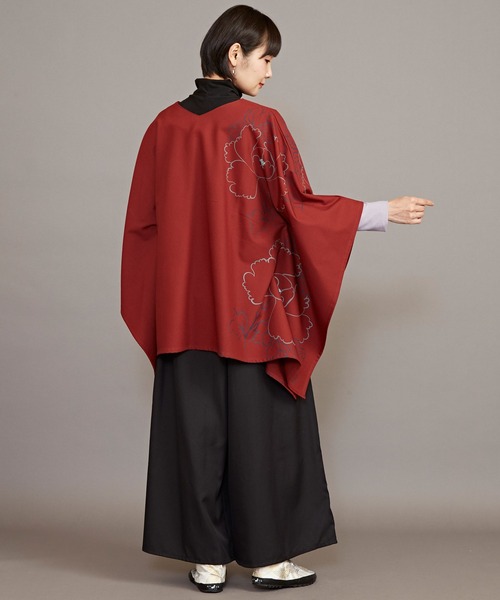 カヤ（カヤ）の「【カヤ】寒牡丹トップス（その他トップス・レディース・ネイビー/レッド系その他/スミクロ・FREE）」の19枚目の写真