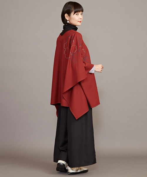 カヤ（カヤ）の「【カヤ】寒牡丹トップス（その他トップス・レディース・ネイビー/レッド系その他/スミクロ・FREE）」の17枚目の写真