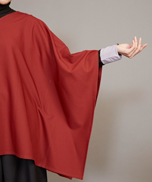 カヤ（カヤ）の「【カヤ】寒牡丹トップス（その他トップス・レディース・ネイビー/レッド系その他/スミクロ・FREE）」の12枚目の写真