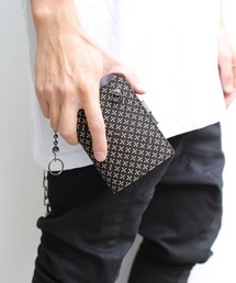 JAM  MADE✕NUMBER (N)INE✕印傳屋 印伝屋 長財布 JAM HOME MADE 財布 印伝/印傳屋 鹿革 レザー ラウンド