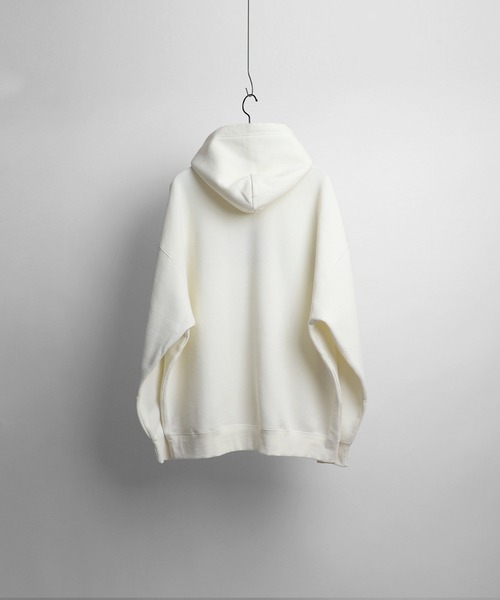 CYPHER3（サイファーサム）の「【CYPHER3】Arch classic logo hoodie アーチクラシックロゴフーディ（パーカー・メンズ・ブラック/グリーン/アイボリー・M/L）」の6枚目の写真