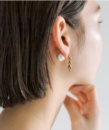 Lara チョコメッキピアス