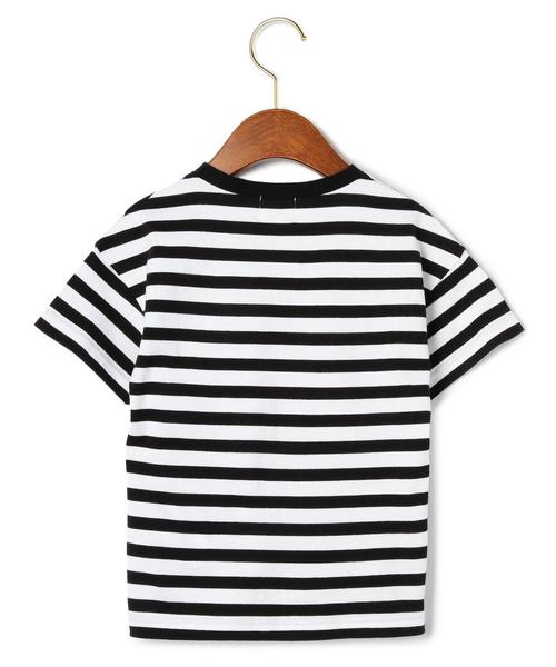 green label relaxing（グリーンレーベルリラクシング）の「【KIDS】B×W サキゾメボーダーTシャツ◆（Tシャツ/カットソー・キッズ・その他1・105/135/115/125/95）」の2枚目の写真