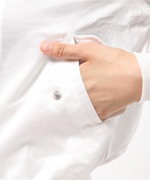 mystic（ミスティック）の「【mystic】 MA-1（ミリタリージャケット・レディース・オフホワイト/ベージュ/カーキ/ネイビー・ﾌﾘ-）」の14枚目の写真