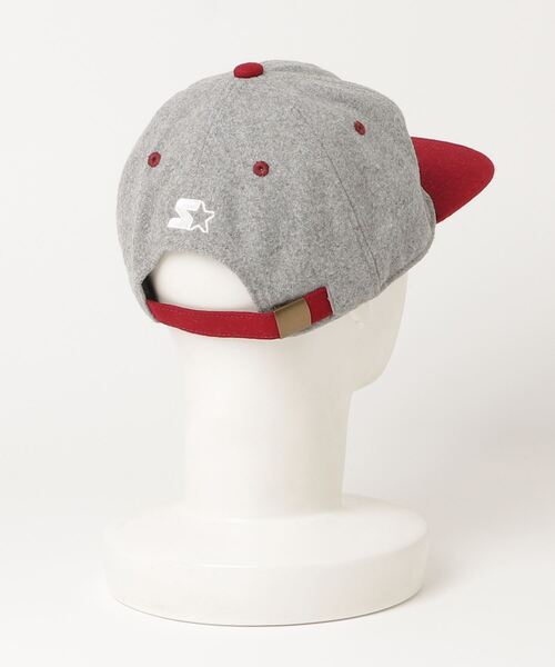 STARTER(スターター)の「【STARTER BLUE】STC MELTON 6P CAP 127192001(キャップ・メンズ・ブラック/ネイビー/グリーン/レッド・FREE)」の7枚目の写真