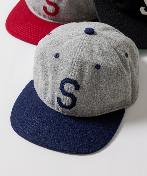 STARTER(スターター)の「【STARTER BLUE】STC MELTON 6P CAP 127192001(キャップ・メンズ・ブラック/ネイビー/グリーン/レッド・FREE)」の4枚目の写真