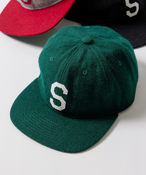 STARTER(スターター)の「【STARTER BLUE】STC MELTON 6P CAP 127192001(キャップ・メンズ・ブラック/ネイビー/グリーン/レッド・FREE)」の3枚目の写真