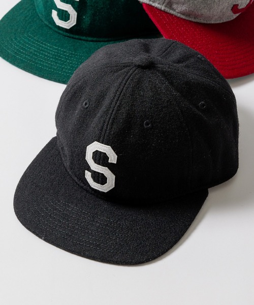 STARTER(スターター)の「【STARTER BLUE】STC MELTON 6P CAP 127192001(キャップ・メンズ・ブラック/ネイビー/グリーン/レッド・FREE)」の2枚目の写真