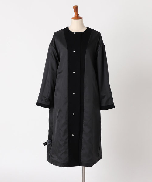 ジャーナルスタンダード別注 黒キルティングロングコート JOURNAL STANDARD（ジャーナルスタンダード）の「キルティング