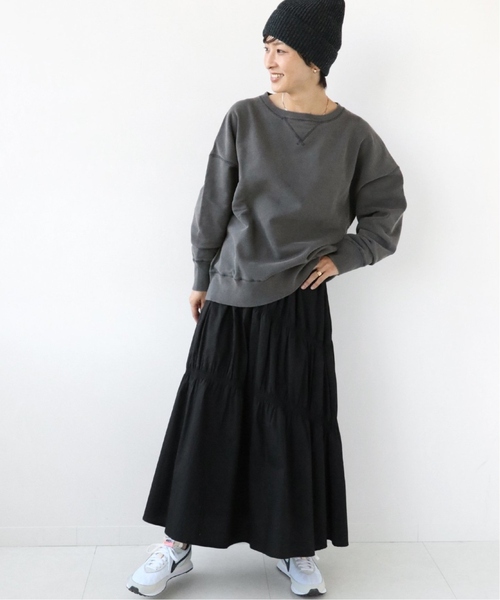 JOURNAL STANDARD relume（ジャーナルスタンダード　レリューム）の「《追加》 【HOLIDAYS COMFORT】ヴィンテージ加工スウェット（スウェット・レディース・ブラック系その他/ベージュ系その他・FREE）」の12枚目の写真