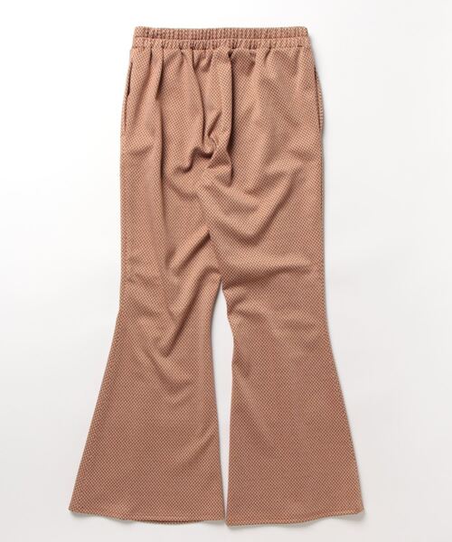 OKIRAKU(オキラク)の「☆ 【OKIRAKU】ヘリンボーンフレアパンツ BC20702(その他パンツ・レディース・オレンジ/サックスブルー・FREE)」の5枚目の写真