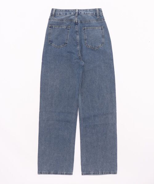LOPASS(ロパス)の「デザインデニム(デニムパンツ・レディース・ブラック/ブルー/ライトブルー・M/L/S)」の11枚目の写真