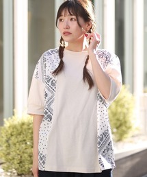 チチカカ | バンダナプリント切り替えプルオーバー(Tシャツ/カットソー)