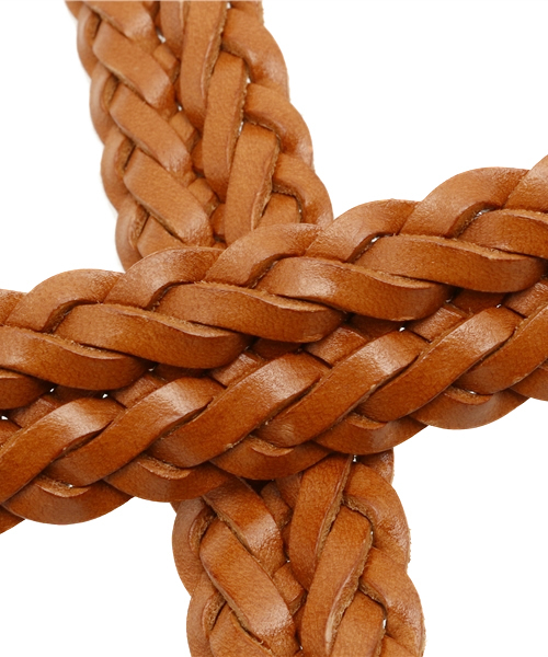 WHITE HOUSE COX（ホワイトハウスコックス）の「＜Whitehouse Cox＞ LTR MESH BELT28mm（ベルト・メンズ・ブラック/ブラウン/ダークブラウン・36inch/34inch/32inch）」の5枚目の写真