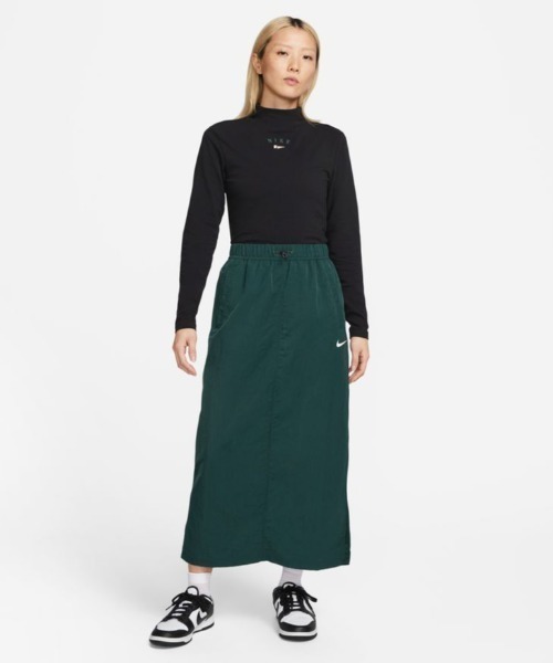 NIKE(ナイキ)の「【NIKE】MOCK LS TOP NCPS(Tシャツ/カットソー・レディース・ブラック・MEDIUM/SMALL)」の3枚目の写真