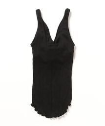 HAKUJI（ハクジ）の「HAKUJI Random rib bra V-TT（タンクトップ
