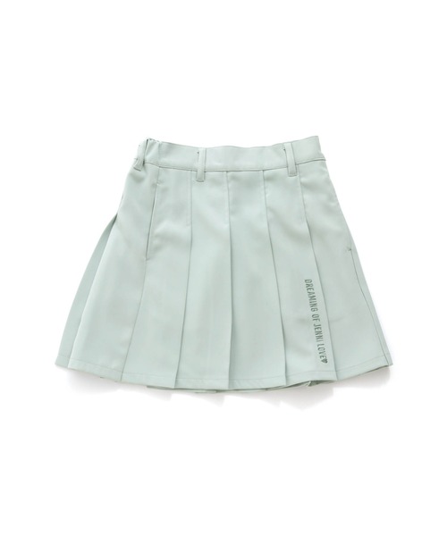 JENNI love（ジェニィラブ）の「カラーツイルプリーツスカート（スカート・キッズ・イエロー/サックスブルー/ピンク・130cm/140cm/150cm/160cm）」の4枚目の写真