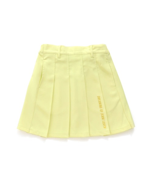 JENNI love（ジェニィラブ）の「カラーツイルプリーツスカート（スカート・キッズ・イエロー/サックスブルー/ピンク・130cm/140cm/150cm/160cm）」の6枚目の写真