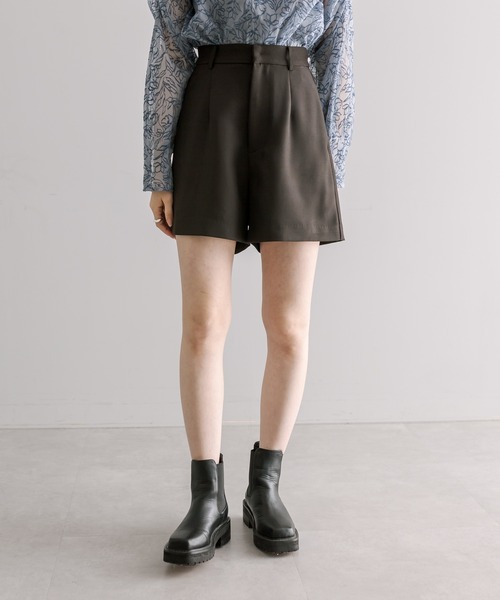 mystic(ミスティック)の「【2サイズ展開!】シンプルショートパンツ(その他パンツ・レディース・ブラック/グレー/アイボリー・1/2)」の8枚目の写真