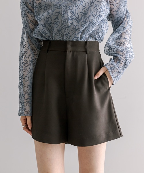 mystic(ミスティック)の「【2サイズ展開!】シンプルショートパンツ(その他パンツ・レディース・ブラック/グレー/アイボリー・1/2)」の9枚目の写真