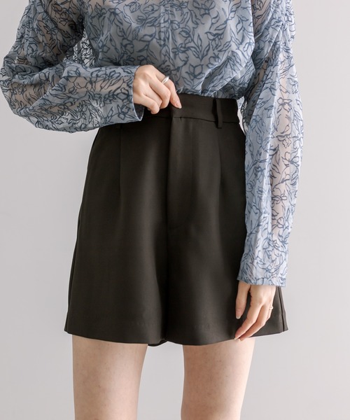 mystic(ミスティック)の「【2サイズ展開!】シンプルショートパンツ(その他パンツ・レディース・ブラック/グレー/アイボリー・1/2)」の10枚目の写真