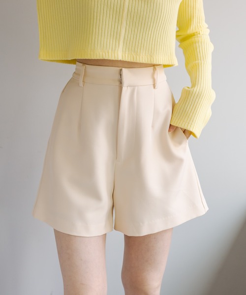 mystic(ミスティック)の「【2サイズ展開!】シンプルショートパンツ(その他パンツ・レディース・ブラック/グレー/アイボリー・1/2)」の15枚目の写真