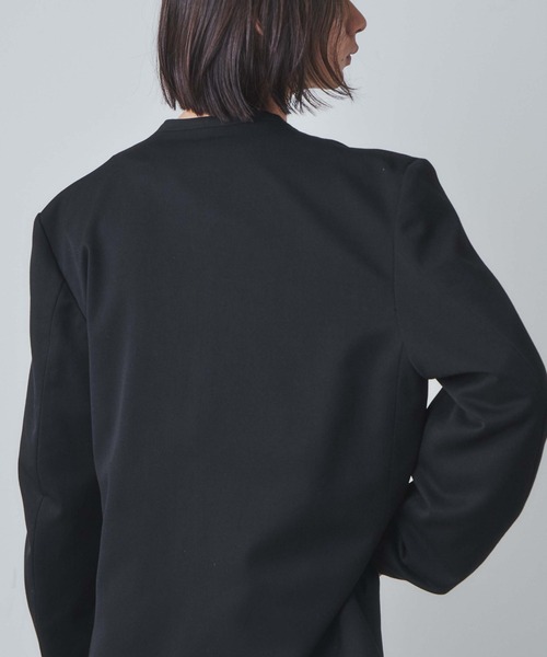 【CTHY】 ノーカラージャケット ブラックセットアップ THE STANDARD×CTHYコラボ】ノーカラージャケット – WEGO ONLINE