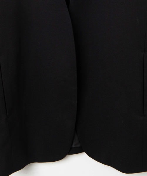 WEGO（ウィゴー）の「WEGO/【CTHY×THE STANDARD】ノーカラージャケット（テーラードジャケット・メンズ・ブラック・MEDIUM/LARGE）」の19枚目の写真