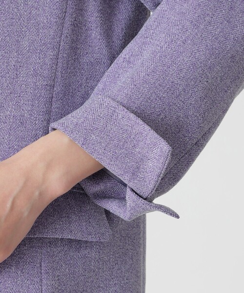 LOVELESS(ラブレス)の「コンフォートダブルジャケット(テーラードジャケット・レディース・パープル/ベージュ系その他・34/36)」の16枚目の写真