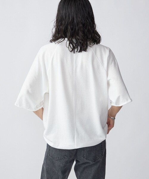 【セール】SHIPS: ピマコットン ミニ裏毛 オーバー Tシャツ（Tシャツ/カットソー）｜SHIPS（シップス）